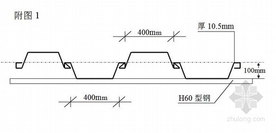 [广东]拉森钢板桩深基坑支护施工方案-钢板桩搭接大样 