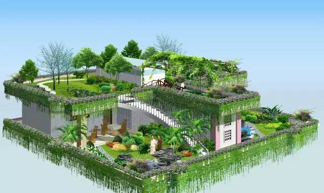 园林地面设计规范资料下载-关于屋顶花园必须要知道的设计规范及植物配置