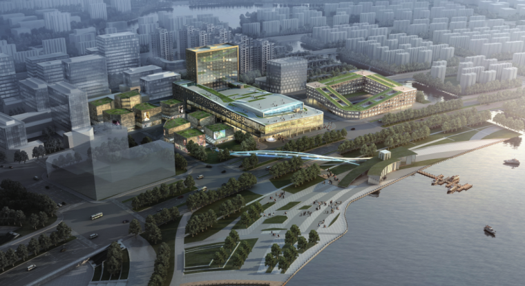 杭州国际博览中心会议中心资料下载-[上海]国际会议中心规划设计方案（华东院设计）