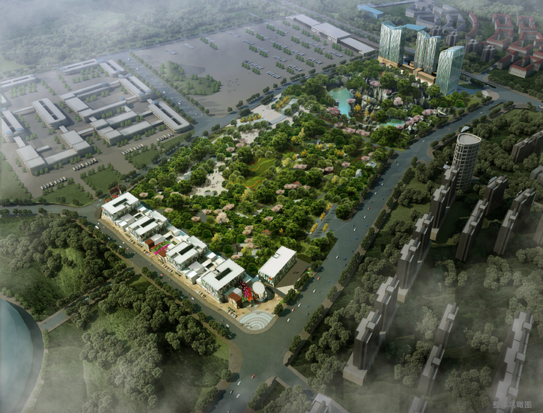 贵阳框架建筑施工图资料下载-[贵州]贵阳观山湖区国喜中心一、二期