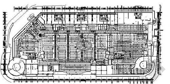 大型商场建施工图资料下载-某大型商场照明施工图纸