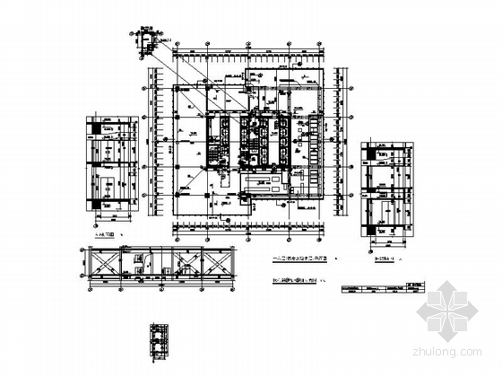 [广东]196米现代风格知名办公楼建筑施工图（含人防 图纸非常精细 含效果图）-196米现代风格知名办公楼建筑平面图