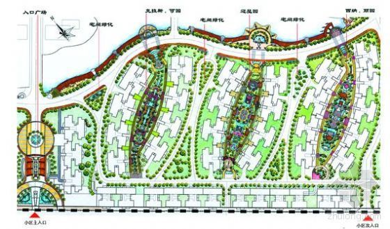 手绘建筑全套方案资料下载-中山某花园一期全套方案图纸