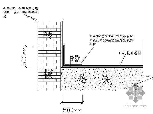 PVC护角条的作用资料下载-PVC与SBC在深基坑防水中的应用总结