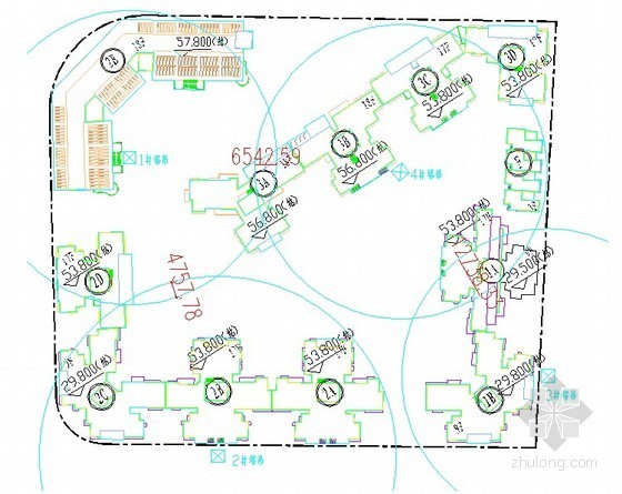 15米角钢塔CAD资料下载-[广东]塔吊防碰撞安全方案