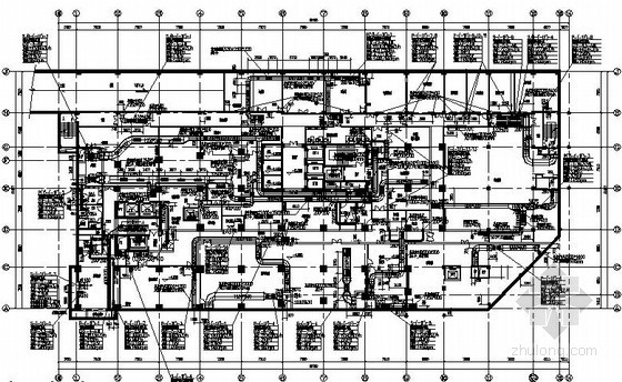 三甲医院电气设计图纸资料下载-[河南]三甲医院空调设计施工图