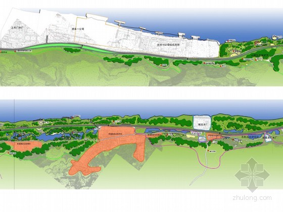 南京滨江风光带规划图图片