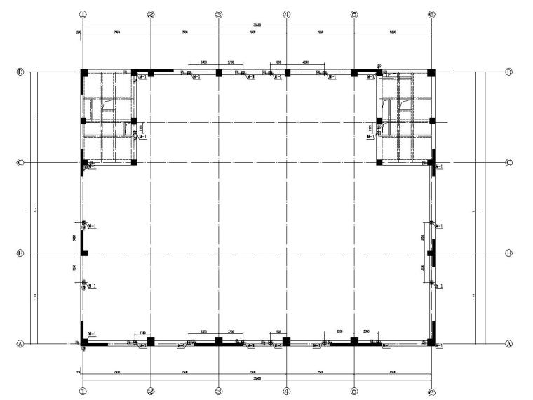 网架屋顶建筑施工图资料下载-[山东]钢网架结构体育馆屋盖结构施工图