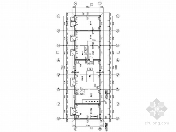 单层砌体抗震资料下载-单层砌体结构化疗室结构施工图（含建施）
