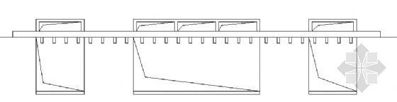 单臂廊架基础结构图资料下载-弧墙廊架结构图