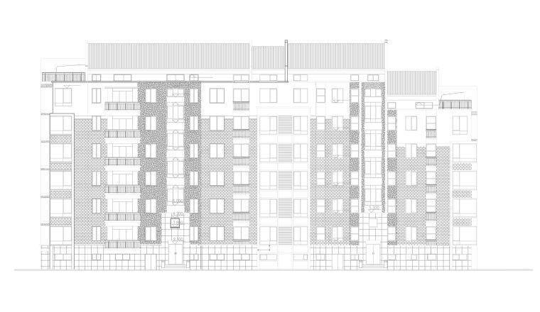 住宅楼横道图dwg资料下载-6层住宅楼设计施工图