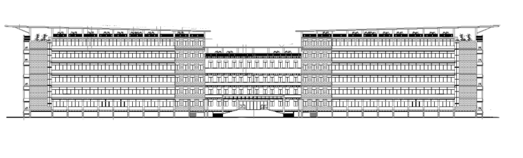 多层教学楼指标分析资料下载-多层教学楼建筑全套完整施工图