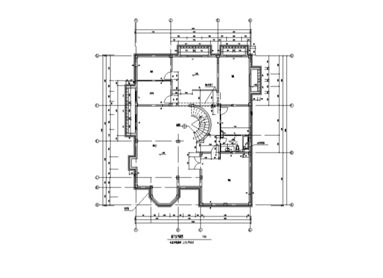CAD两层半农村小洋房资料下载-两层740平方米独栋别墅含半地下室CAD图纸及SU模型