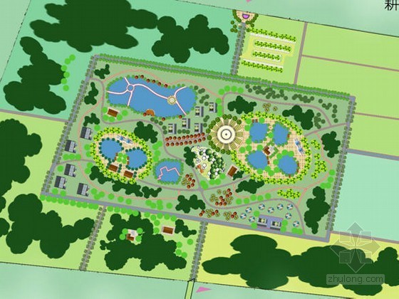 农业生态观光园规划设计资料下载-农业观光园总体规划方案