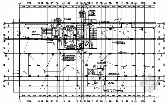 高层住宅建筑全套CAD图资料下载-某高层住宅小区全套电气施工图