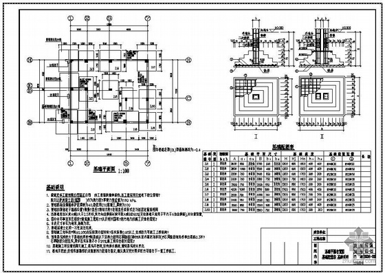 异型柱结构总说明资料下载-湛江市某异型柱住宅结构图