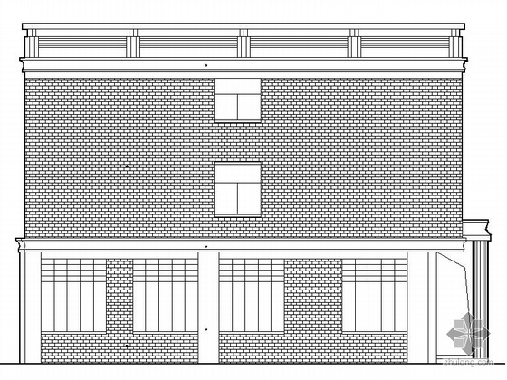 [兴化]某三层酒楼建筑施工图- 