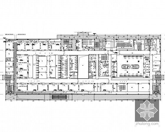 [广东]市区大型综合医院门诊医技病房楼电气施工图-等电位联接平面图