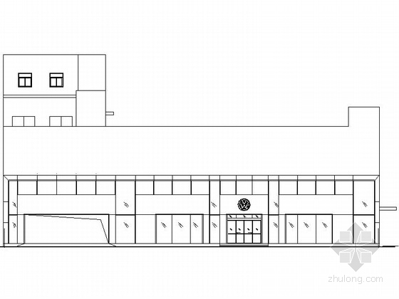 汽车4s店效果资料下载-[南昌]某汽车4s店建筑施工图