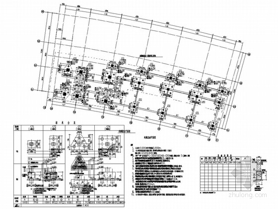 6层科技馆结构施工图资料下载-[江苏]七层框架结构科技馆结构施工图（带连廊）