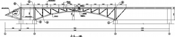 小区景观桥钢结构施工图- 