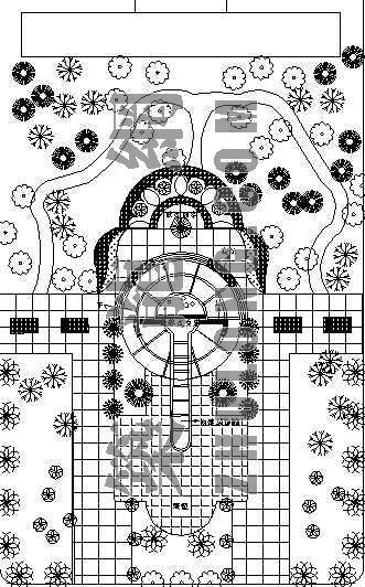 古典国风游园景区案例资料下载-小游园规划设计