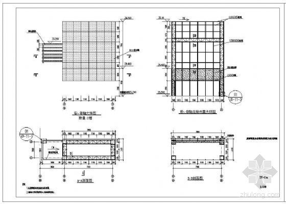 创意屋顶造型设计资料下载-屋顶铝复合板装饰造型方盒大样