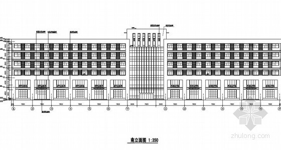 装饰施工图及清单资料下载-[江苏]2013年教学实训楼外装饰工程量清单及施工图（幕墙+门窗+图113张）