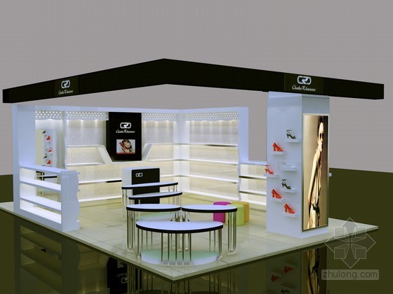 女鞋店模型下载资料下载-女士鞋店3D模型下载