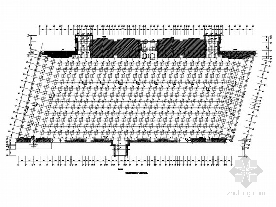 单层住宅结构施工图资料下载-[辽宁]地下单层框架结构地下车库结构施工图