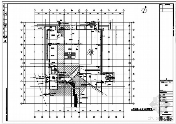 哈尔滨城市广场案例资料下载-哈尔滨某广场花房给排水施工图