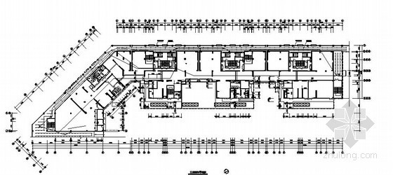 四层商场电气施工图资料下载-某两层商场照明电气施工图纸