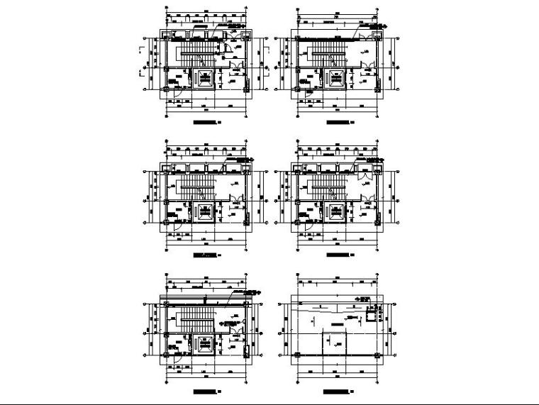 [江苏]五层玻璃幕墙高校行政办公楼建筑施工图-五层玻璃幕墙高校行政办公楼建筑