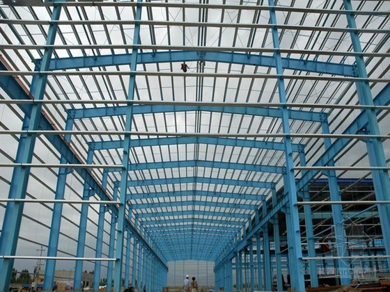 钢结构厂房基础检测资料下载-钢结构厂房工程监理规划（2014年 流程图 范本）