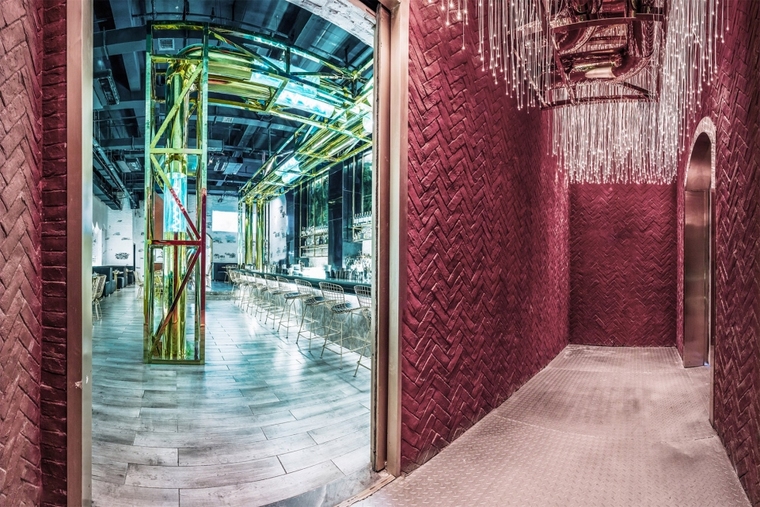 青海省建筑设计图集资料下载-175㎡ . 青海酒吧 INS – LOUNGE BAR | 桀森建筑设计_欧模设计圈