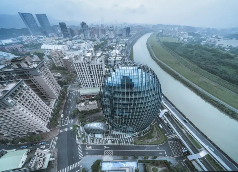 台北基隆河畔的砳建筑，荣获LEED金级认证_5
