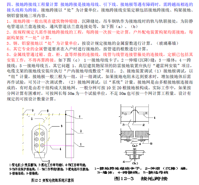 防雷接地工程量计算(安装预算初学者必看)-3