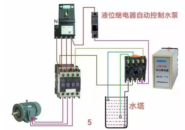 常用交流接触器实物接线图，简单明了，易懂_5