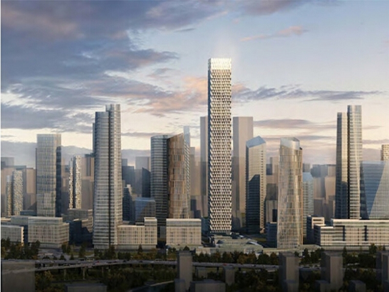 绿地中心住宅建筑资料下载-北京绿地中心BIM应用实例