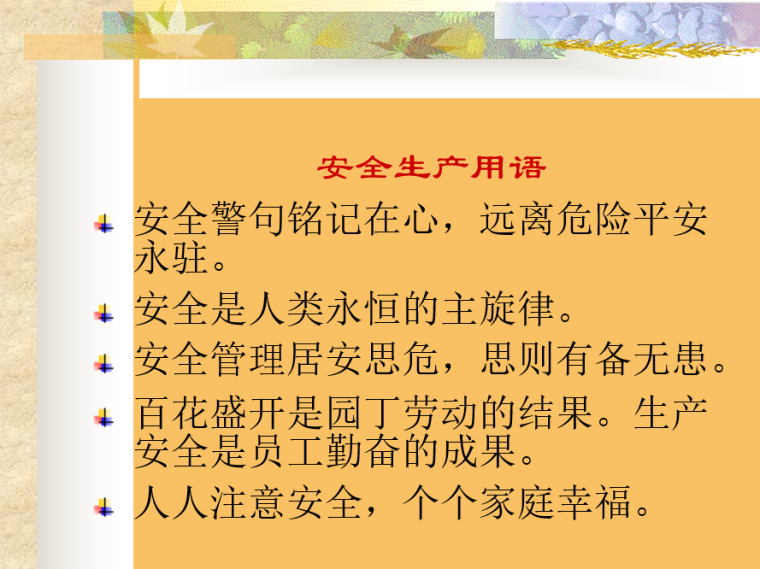 桩基检测人员培训计划资料下载-安全生产人员培训（管理安全）