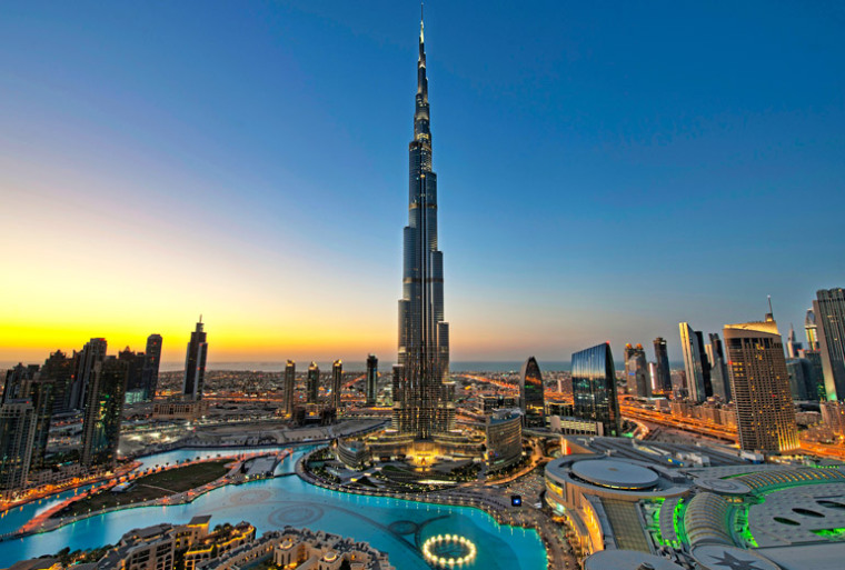 迪拜世界中心资料下载-迪拜哈利法塔结构分析