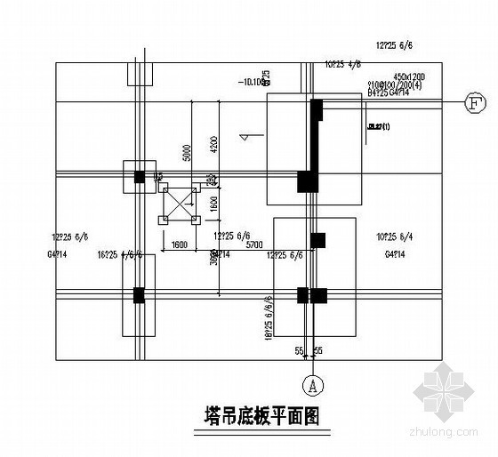 格构柱槽钢资料下载-[浙江]QTZ60D型（5010型）格构式塔吊专项施工方案(2011年 附计算书)