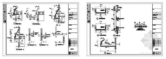 金昌市文化中心设计资料下载-某文化中心结构详图