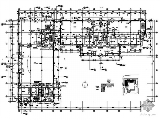 [北京]某五层制衣厂研发楼建筑建筑施工图-04 