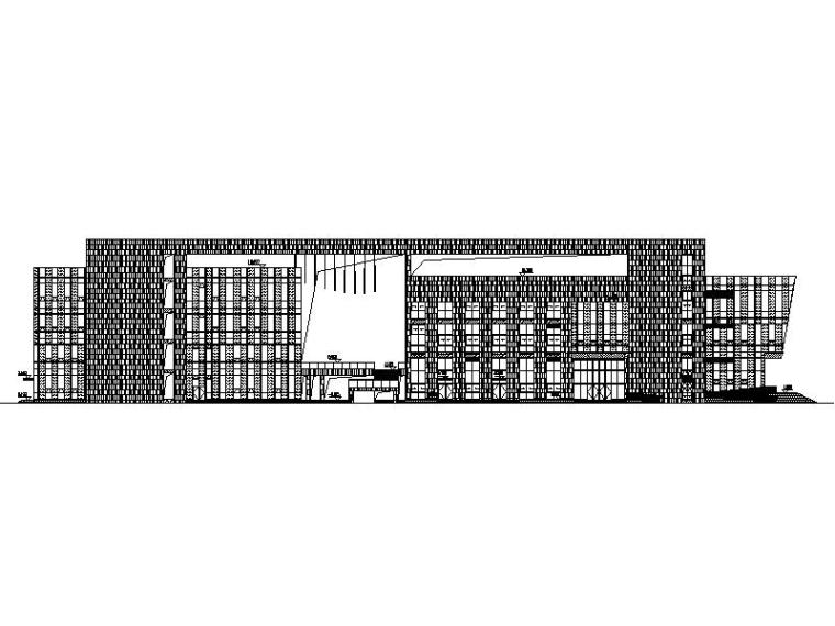 一层活动中心建筑施工图资料下载-[江苏]高校新校区音乐厅及师生活动中心建筑设计施工图
