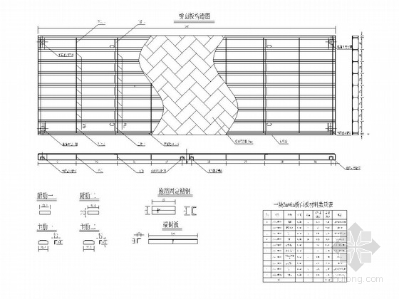 贝雷片便桥施工图资料下载-6m宽贝雷桁架梁栈桥设计套图