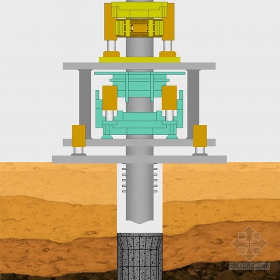 深基坑围护桩技术交底资料下载-[天津]地铁深基坑围护结构钢管柱及格构柱桩专项施工方案