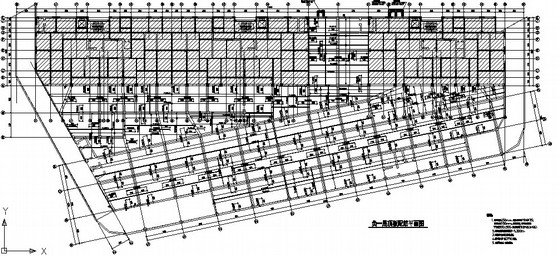地下商场建筑图纸资料下载-大型商场地下人防结构施工图