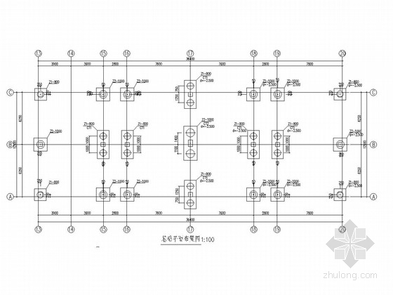 多层厂区综合楼资料下载-[广东]四栋框架结构酒业公司生活综合楼结构施工图