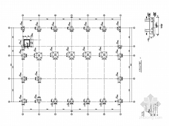 [广东]地上二层框架结构体育馆结构施工图（含建施）